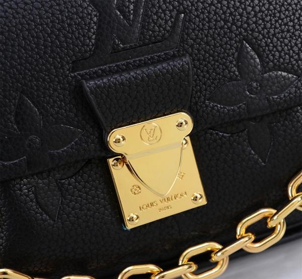 ルイヴィトンバッグ素材ディテール